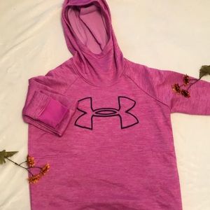Purple under armor hoodie